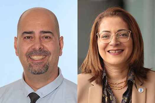 מימין: מיכל וינצר ויניב מאיר, צילומים: גיא קרן